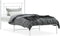 vidaXL - Bedframe - met - hoofdbord - metaal - wit - 100x190 - cm