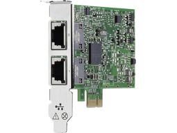 HPE Ethernet 1Gb 2-port BASE-T BCM5720 Adapter - Netwerkadapter - 2x Ethernet 1Gbps - PCI-e 2.0 x1