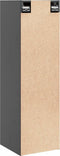 vidaXL - Wandkast - 30x30x100 - cm - massief - grenenhout - grijs