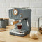 Swan Nordic Retro Espressomachine - Grijs - Espresso, Koffie & Cappuccino