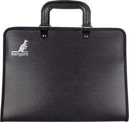 Kangaro tekenmap - A4 - met handvat - zwart - K-830211