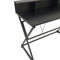 Bureau tafel computer laptop Stoer - industrieel moderne stijl - 110 cm breed - zwart
