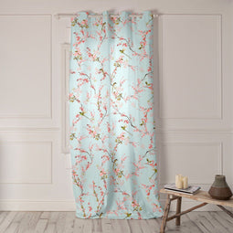 Gordijnen HappyFriday Chinoiserie Multicolour asiatico/oriental 140 x 300 cm