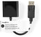 Nedis CCGT37350BK02 - DisplayPort naar VGA (D-Sub) Kabel - 20cm - Zwart
