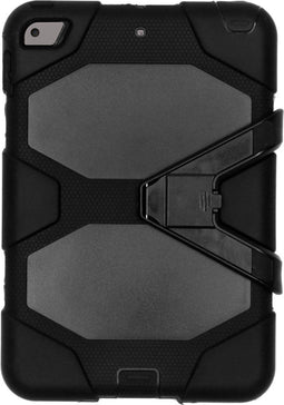 Tablet Hoes Geschikt voor iPad Mini 5 (2019) / iPad Mini 4 (2015) (2015) - Extreme Protection Army Backcover tablet - Zwart /Zwart