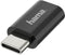 Hama 00200310 - USB OTG adapter - USB-C naar micro USB - Zwart