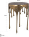 Richmond Bijzettafel Carly Brushed Goud