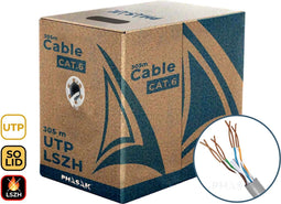 Phasak PHR 6301 netwerkkabel Grijs 305 m Cat6 U/UTP (UTP)