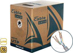 Phasak PHR 6302 netwerkkabel Grijs 305 m Cat6 U/UTP (UTP)