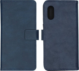 iMoshion Hoesje Geschikt voor Samsung Galaxy Xcover Pro Hoesje Met Pasjeshouder - iMoshion Luxe Bookcase - Blauw