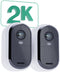 Arlo Essential 2K - Outdoor Beveiligingscamera - Draadloos met Bewegingsdetectie en Tweeweg-Audio (2 stuks)