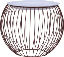 vidaXL - Salontafel - Ø - 51 - cm - goudkleurig