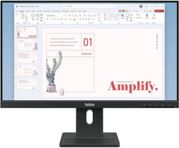 Lenovo ThinkVision E24-40 - Monitor 23,8" Full HD 100Hz IPS - Zwart