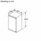 Bosch KIL32NSE0 - Integreerbare koelkast - 132/15 liter - Serie 2