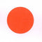 Klika - Etiket 25 mm rond fluor rood afneembaar - 20 stuks