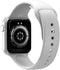 DCU Advance Tecnologic - Smartwatch - Afstand Bloeddruk Hartslagsensor - Zilver Rood Wit