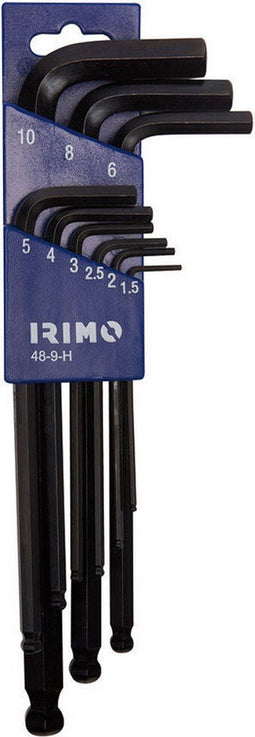 Inbussleutel Set Irimo 48-9-h 9 Onderdelen