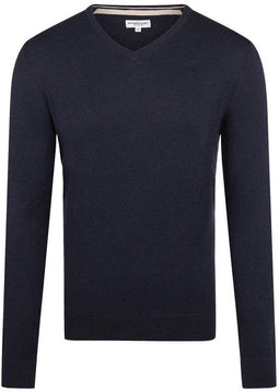 McGregor Trui V-hals Trui Mm999 1201 01 2100 Marineblauw Heren Maat - XL