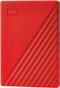 WD My Passport - Externe HDD 2TB - USB 3.2 - Rood (2024)
