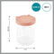 Babymoov ISY Bowls - 6 glazen bewaarpotjes - 250 ml