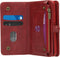 iMoshion Hoesje Geschikt voor Samsung Galaxy S10 Hoesje Met Pasjeshouder - iMoshion 2-in-1 Wallet Bookcase - Rood