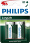 Philips 12*2 Philips Engelse staaf batterij R14