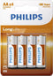 Philips AA LongLife Batterijen