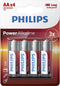 Philips AA Power Alkaline Batterijen - 4 stuks