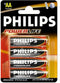 Philips AA Power Alkaline Batterijen - 4 stuks