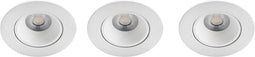 Philips Abrosa inbouwspot - 3-lichts - wit