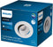 Philips Abrosa inbouwspot - 3-lichts - wit