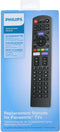 Philips Afstandsbediening - Panasonic TV SRP4040/10 - Universele Panasonic TV Afstandsbediening - Zwart