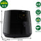 Philips Airfryer Essential 3000 Series - HD9270/90 - 6,2 liter (XL) - Heteluchtfriteuse - Rapid Air - 14 in 1 kookfuncties