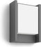 Philips Arbour buitenwandlamp - warmwit licht - breed