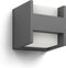 Philips Arbour buitenwandlamp - warmwit licht - smal