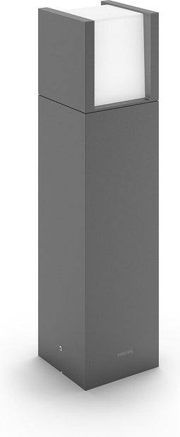 Philips Arbour sokkellamp - Ultra Efficient - antraciet - 3,8W