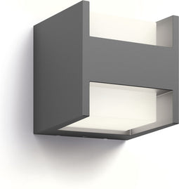 Philips Arbour wandlamp - Ultra Efficient - antraciet - 3,8W