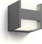Philips Arbour wandlamp - Ultra Efficient - antraciet - 3,8W