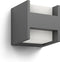 Philips Arbour wandlamp - Ultra Efficient - antraciet - 3,8W