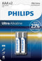 Philips Batterij LR03E2B/10