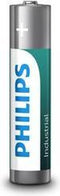 Philips Batterijen Aaa Industrial Zilver/groen 10 Stuks