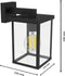 Philips Bellini wandlamp vierkant - zwart - E27