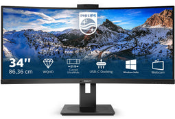 Philips Brilliance 346P1CRH/00 Zwart