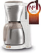Philips Café Gaia HD7546/00 - Koffiezetapparaat - Wit/zilver