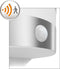 Philips Calgary buitenwandlamp - met sensor - roestvrij staal