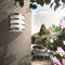 Philips Calgary muurlamp - inox - 60W