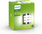 Philips Calgary muurlamp - inox - 60W