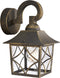 Philips Cambridge buitenwandlamp - zwart