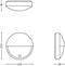 Philips Capricorn muurlamp - antraciet - met sensor