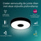 Philips Coiner plafondlamp - SceneSwitch lichttechnologie - 24W - Warmwit licht - Zwart design